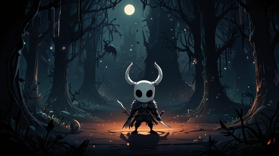 Wallpaper Hollow Knight Chained Up PFP 2K