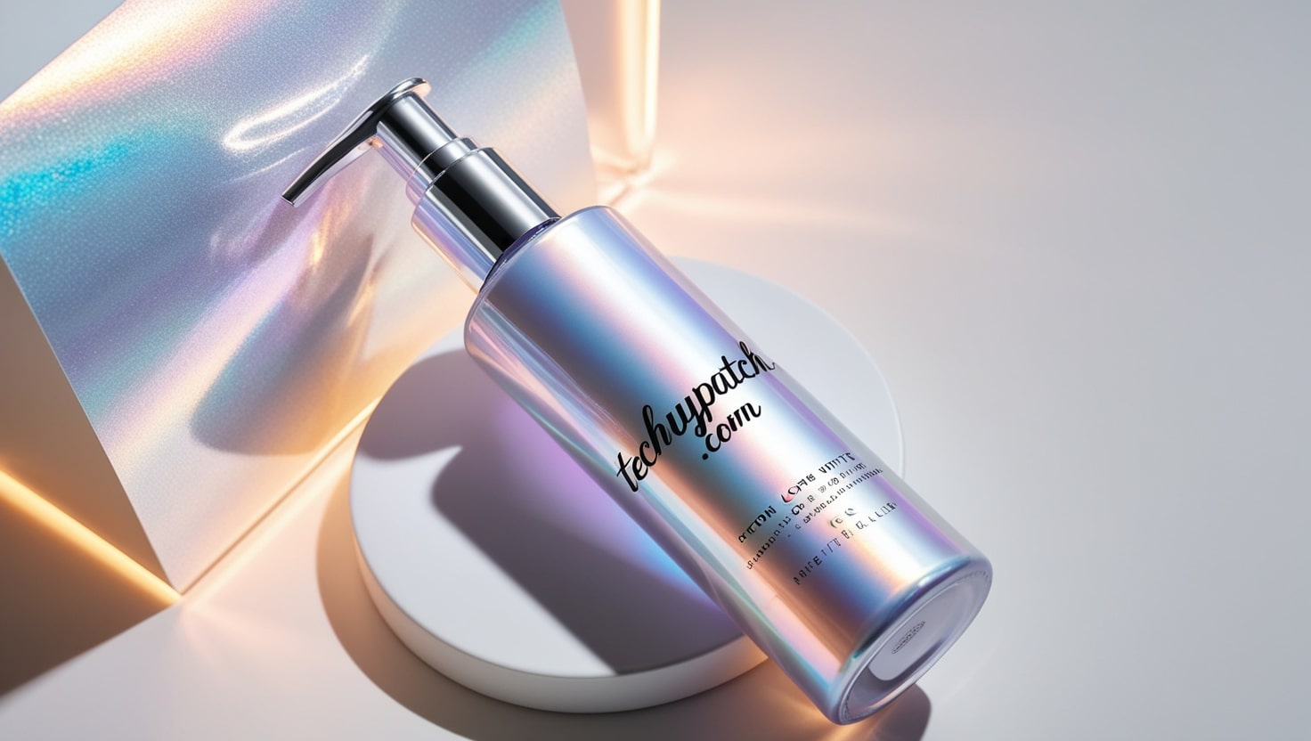 Spectrum Lotion Pump - Iridescent Clear