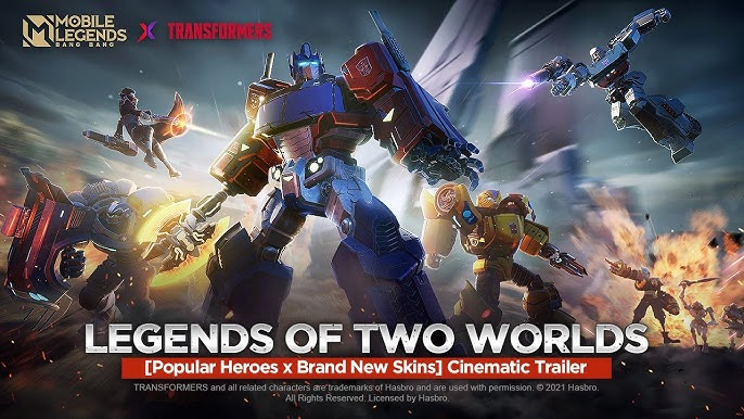 Gaming marketing - Mobile Legends and Transformers