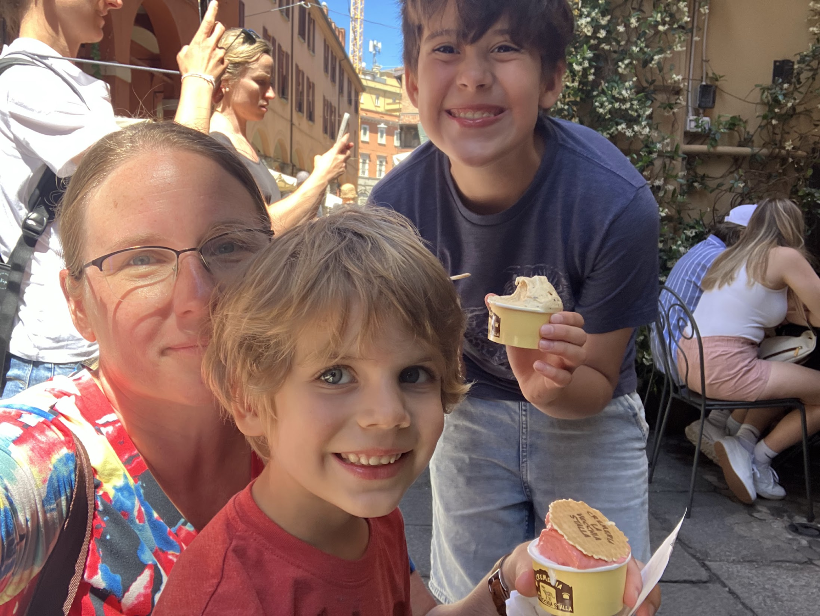 gelato in bologna italy