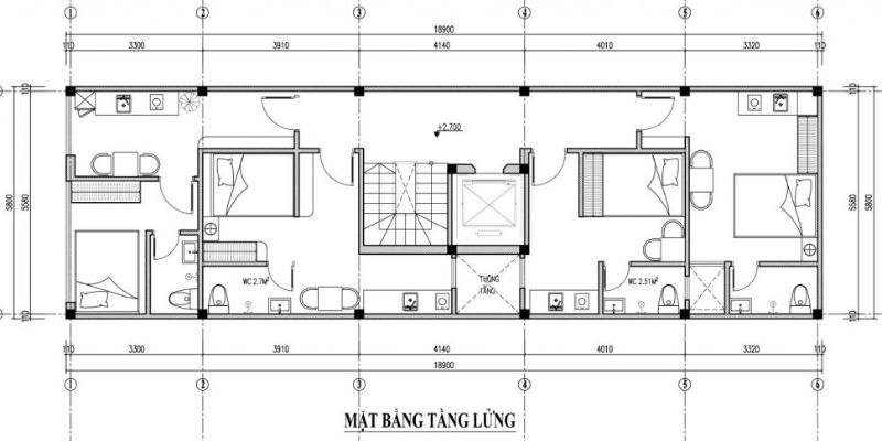 Ban ve thiet ke chung cu mini co dien tich san 110m2 Nhat Tin (1)
