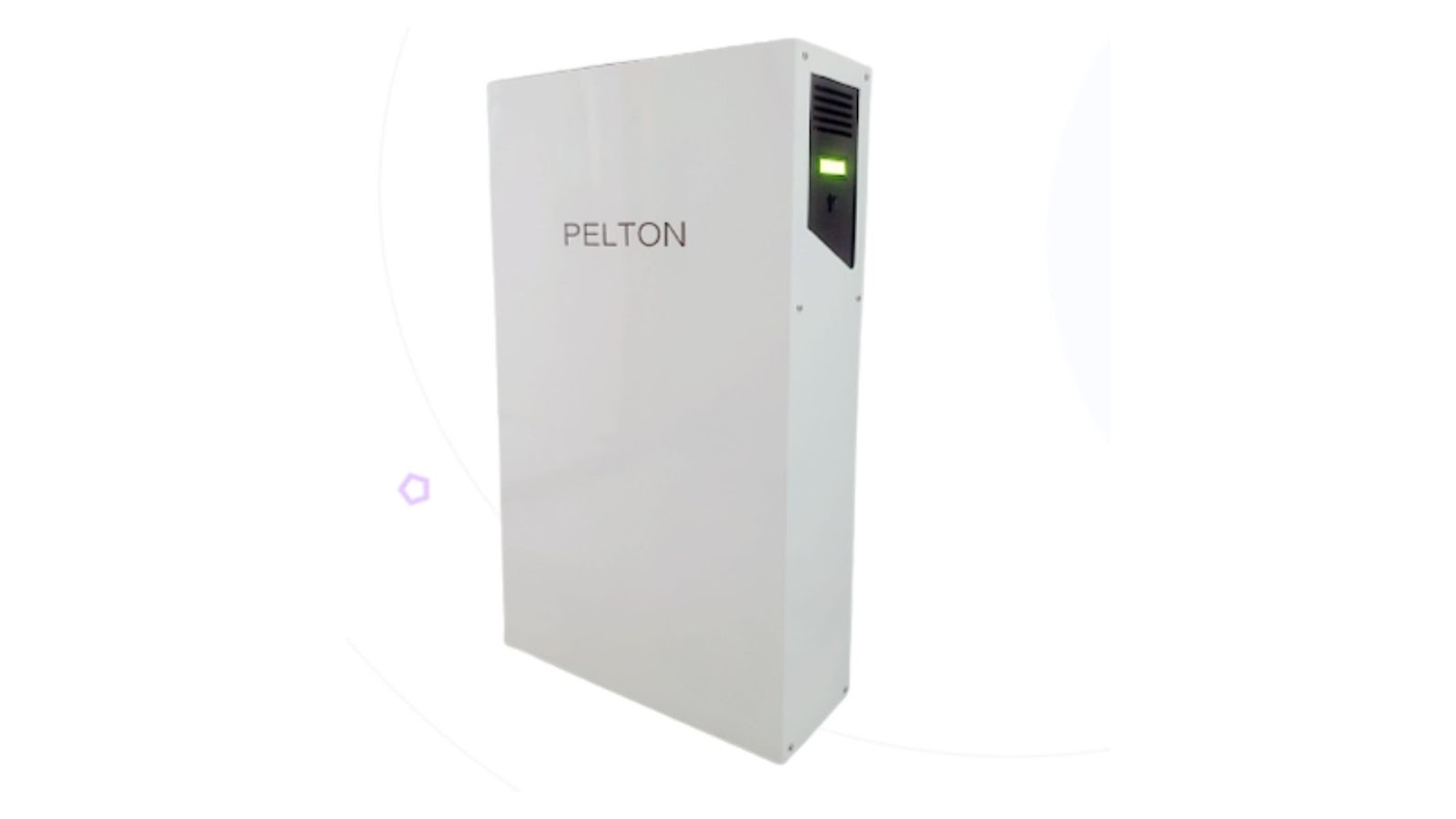 Pelton lithium solar battery