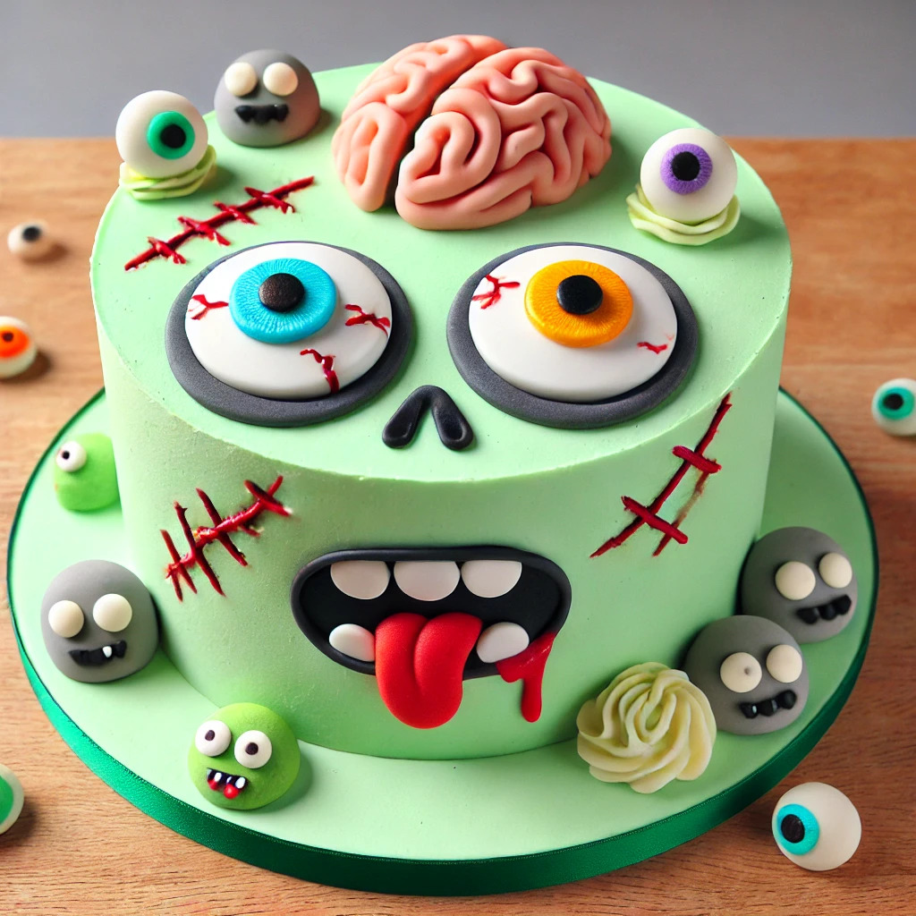 Freaky Zombie Cakes