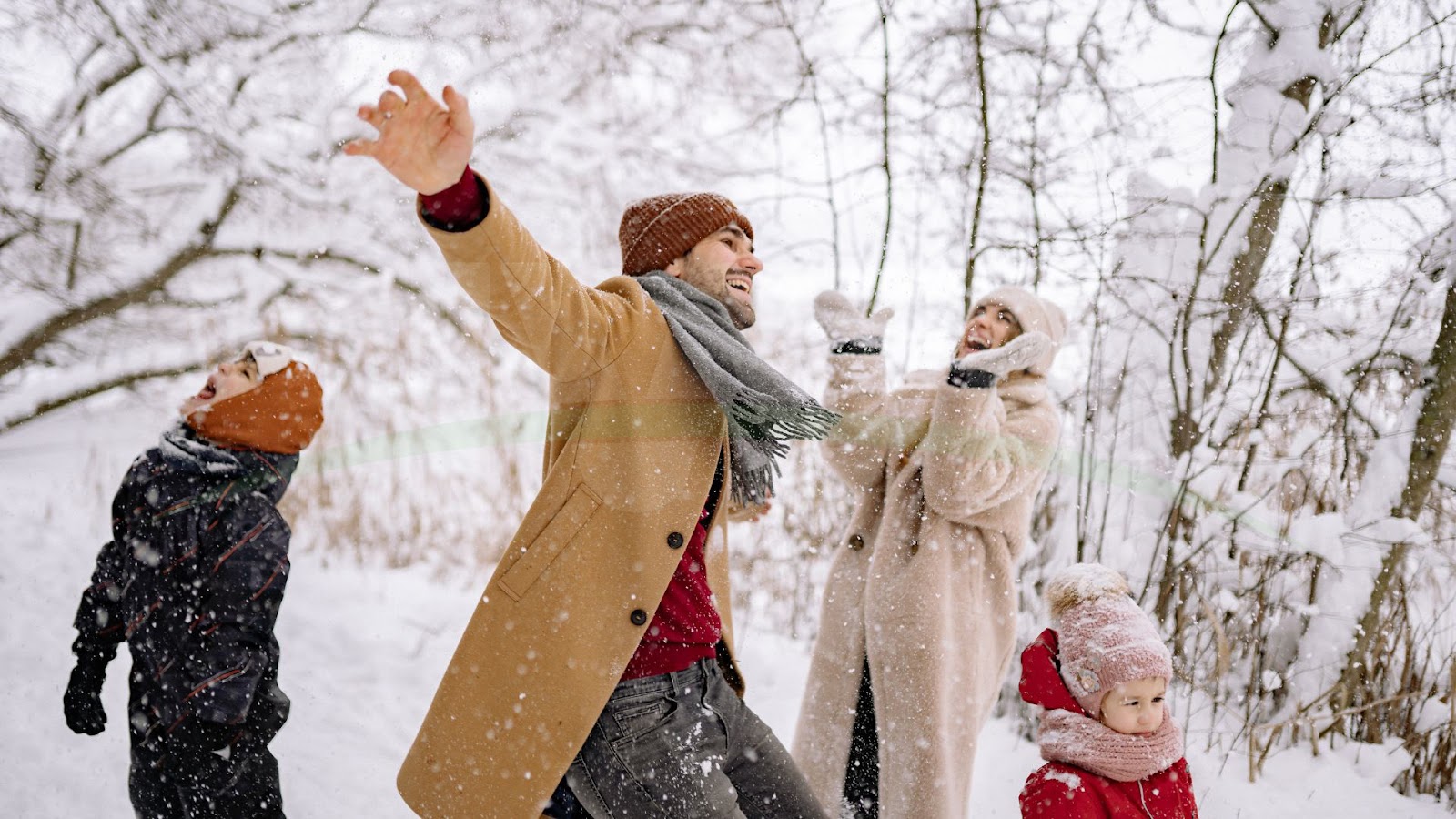 Outdoor Winter Family Photos Images 7