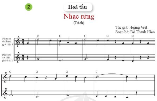 KHỞI ĐỘNGHS vận động theo nhạc, hát tập thể bài Vui kéo lưới.NỘI DUNG BÀI HỌC GỒMHòa tấuNghe tác phẩm Tây Nguyên chào Mặt TrờiĐàn t’rưng và đàn k’lông pút.HOẠT ĐỘNG HÌNH THÀNH KIẾN THỨC