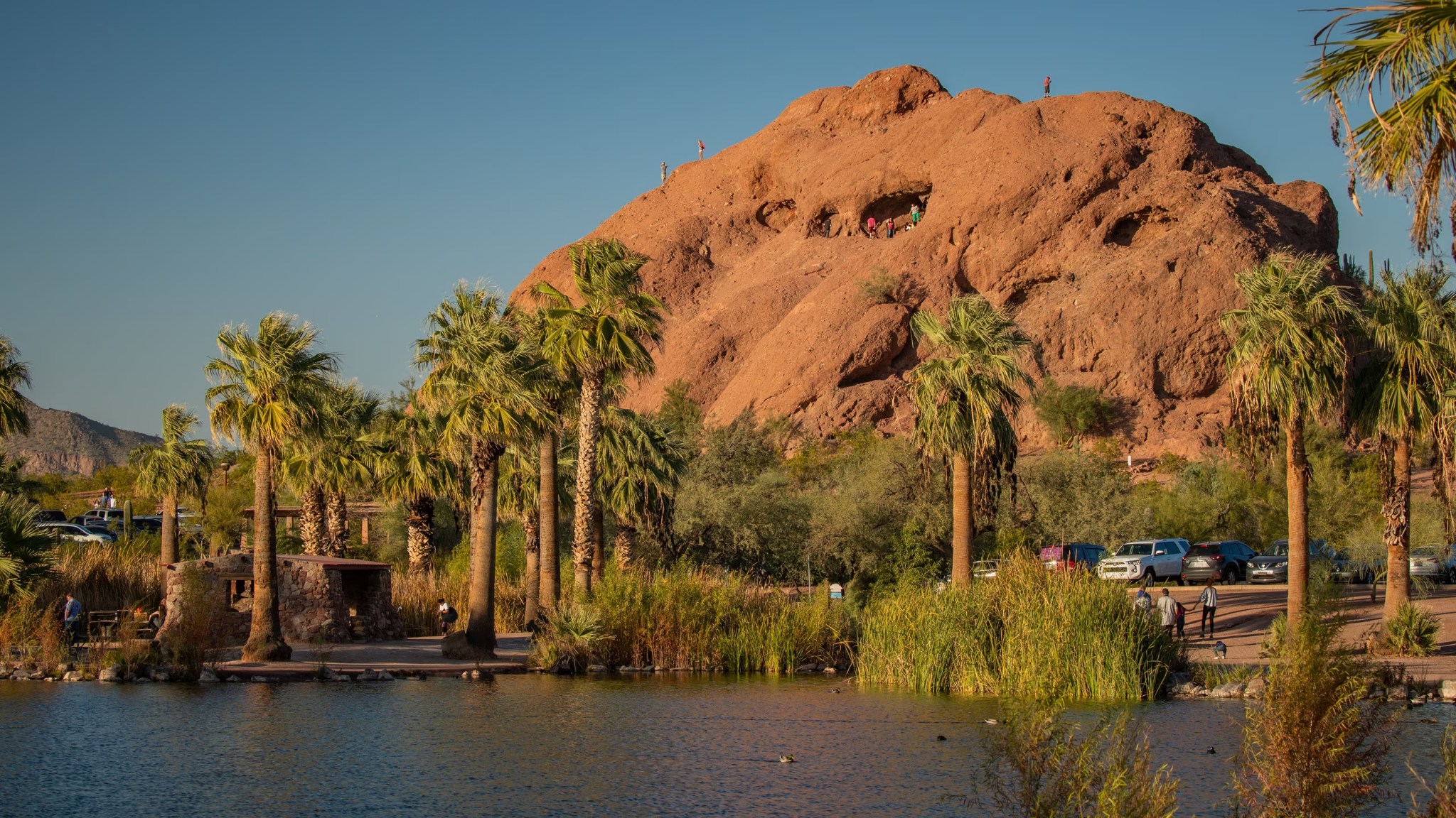 Papago Park a fun place for winter in Phoenix