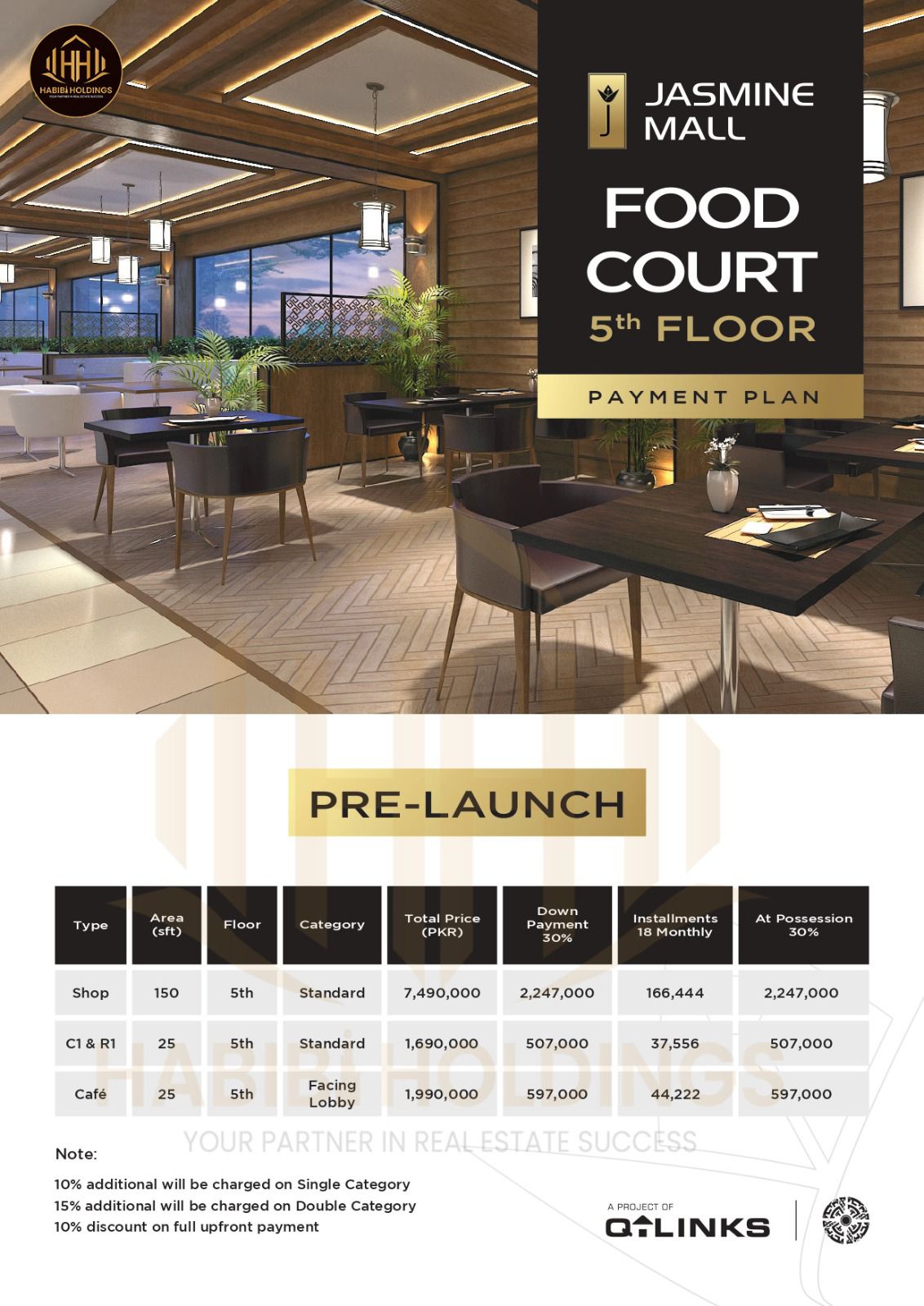 Launching Bahria 1st Food Court in Jasmine Mall 
