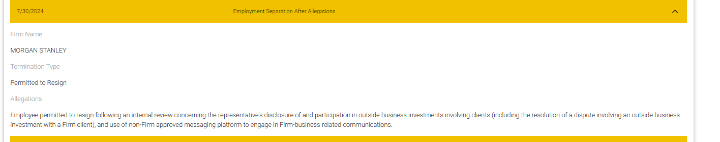 Mark Seruya FINRA disclosure 2