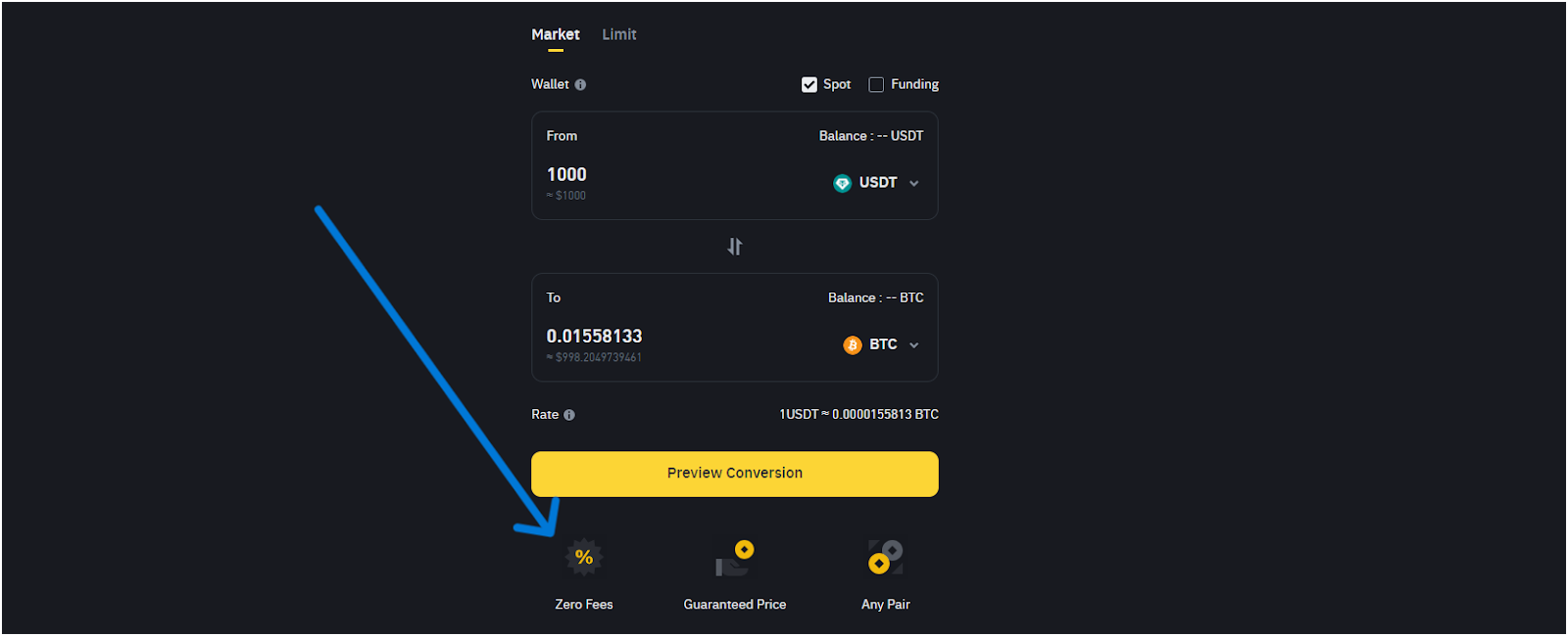 Binance: Cheapest Fiat-to-Crypto Exchange