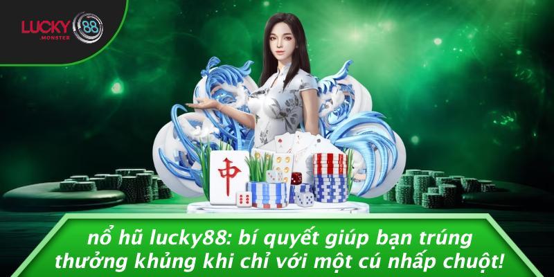 Nổ Hũ Lucky88: Bí Quyết Giúp Bạn Trúng Thưởng Khủng Khi Chỉ Với Một Cú Nhấp Chuột!