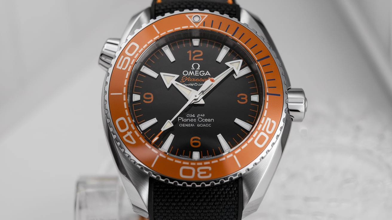  The 44.1mm Orange Omega Planet Ocean Bezel Insert: A Bold, Functional Upgrade for Your Timepiece