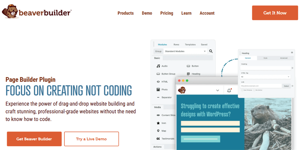 Beaver Builder Page Builder