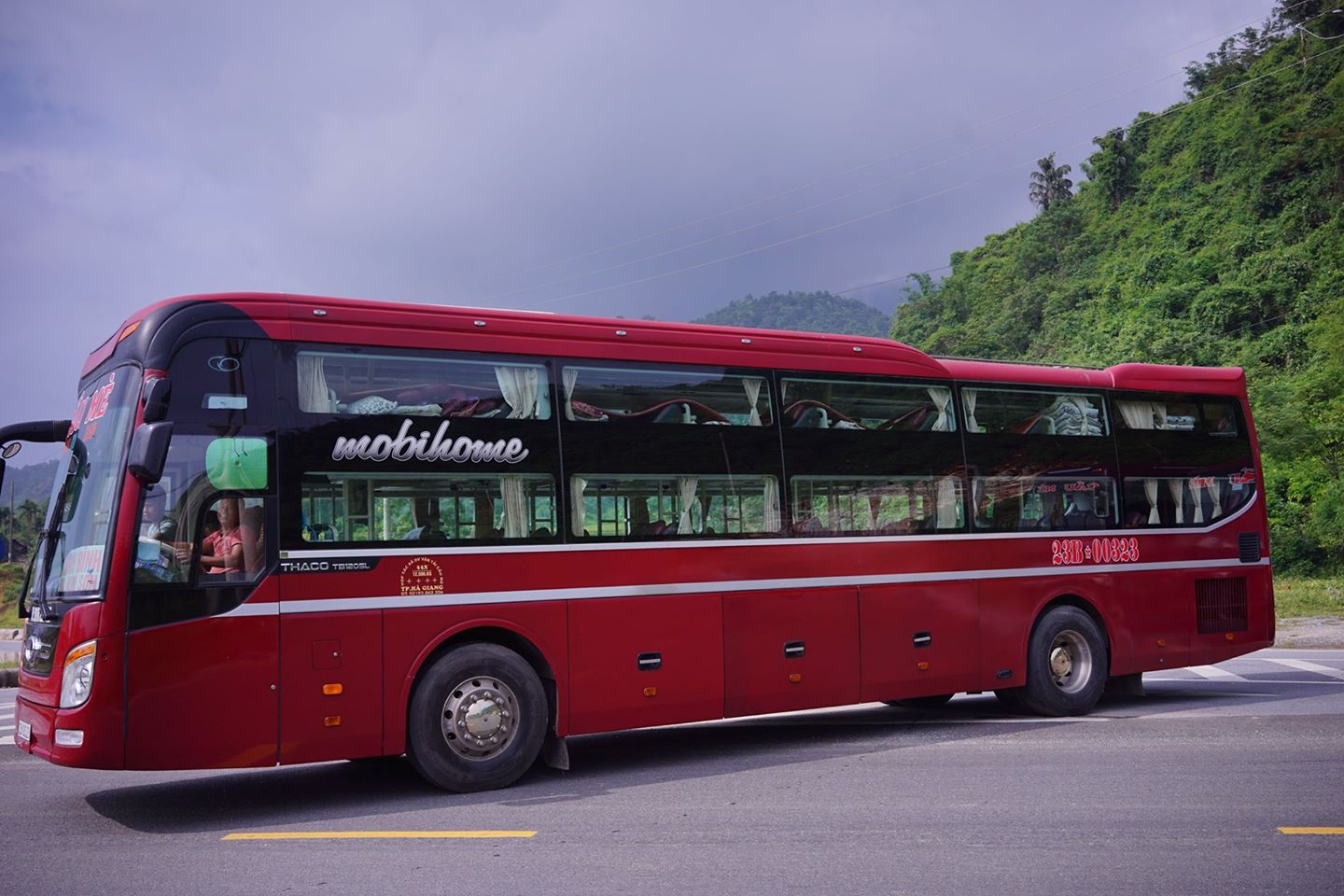 cau me bus from hanoi to ha giang