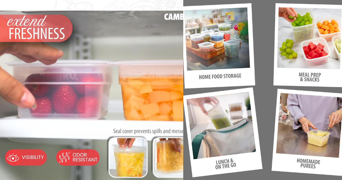 Real Kitchen Performance of Cambro containers 