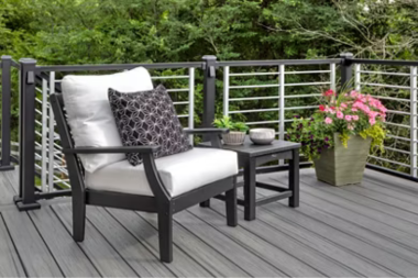 environmental benefits of choosing trex composite decking polywood outdoor furniture custom built michigan