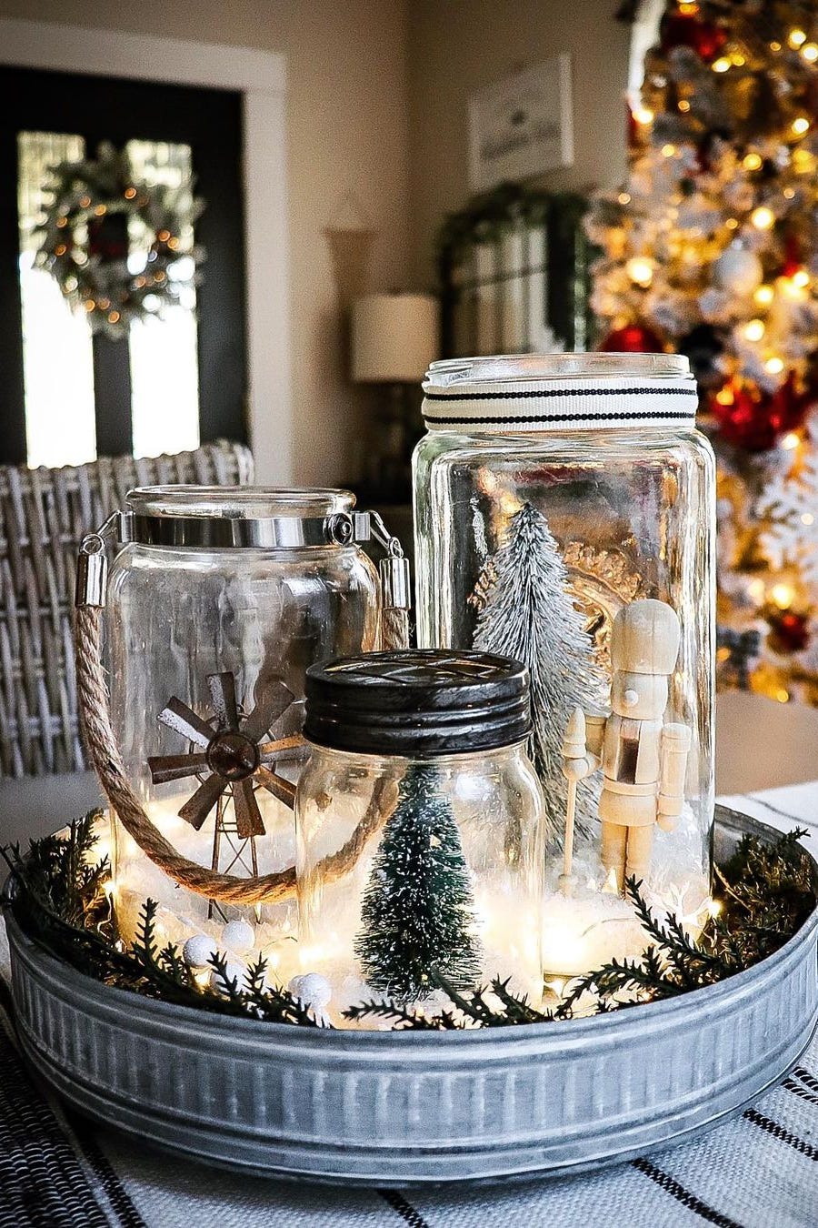 rustic christmas centerpiece diy christmas centerpieces