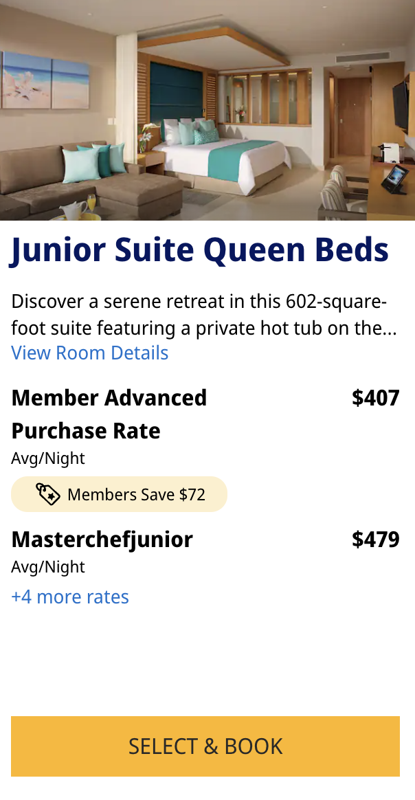 Junior Suite Queen Beds