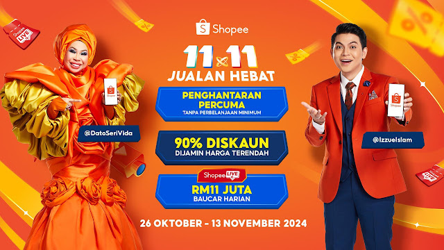 Shopee 11.11 Mega Sales Malaysia