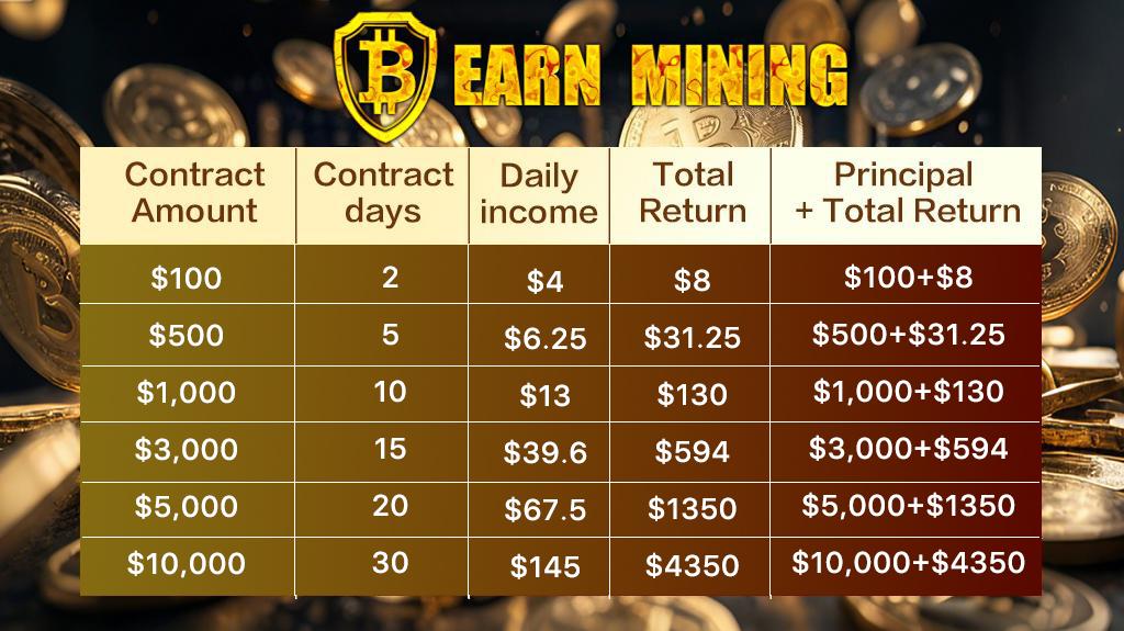 Amid stagflation and recession concerns, Earn Mining opens a new chapter of cloud mining, earning ,760 a day
