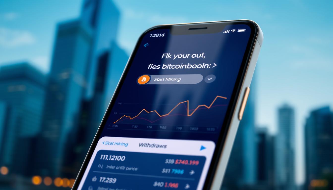 HartCoin free mining app interface