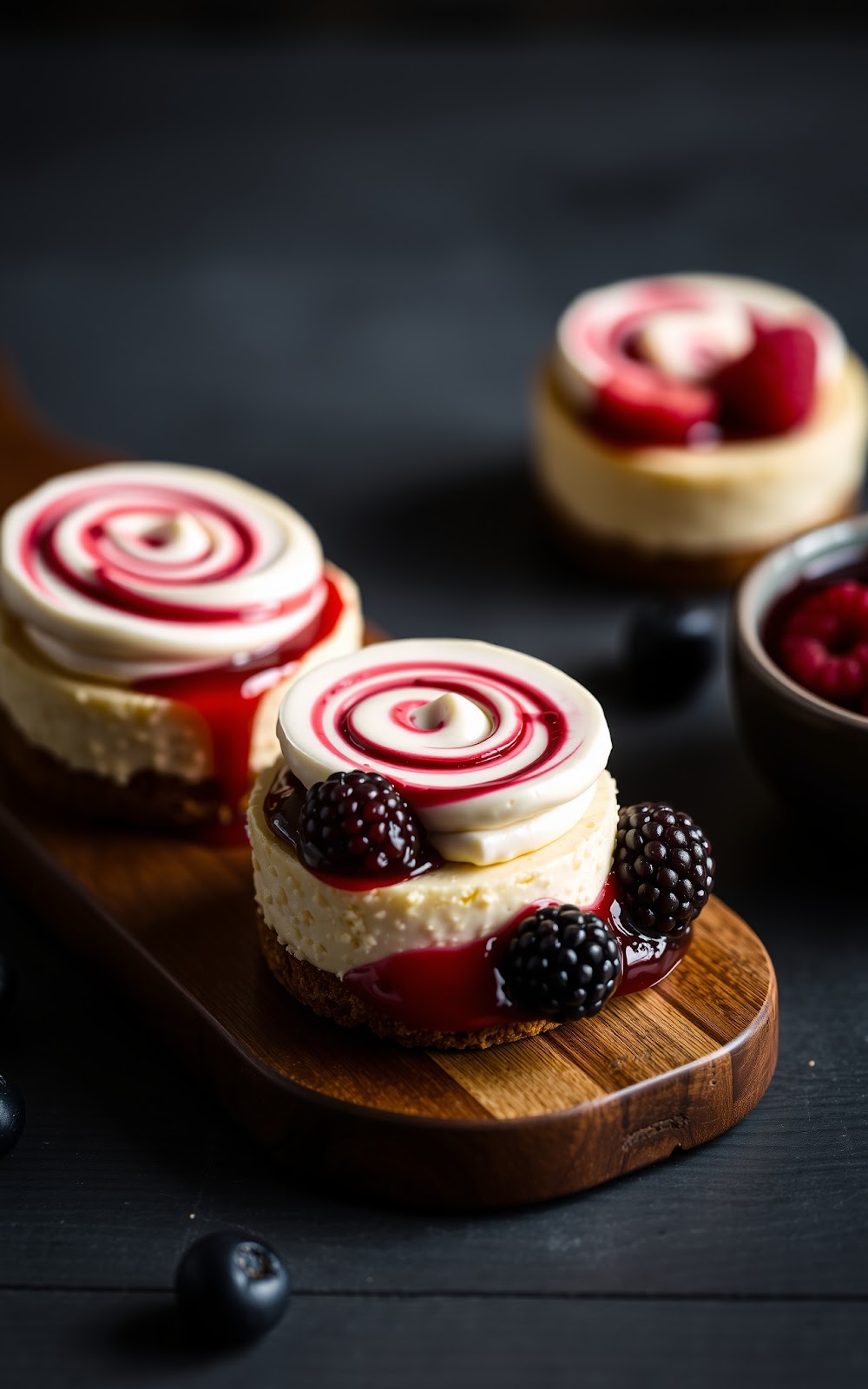 Berry Cheesecake Bites