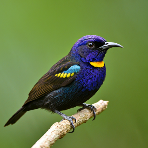 Purple Honeycreeper (Cyanerpes caeruleus)