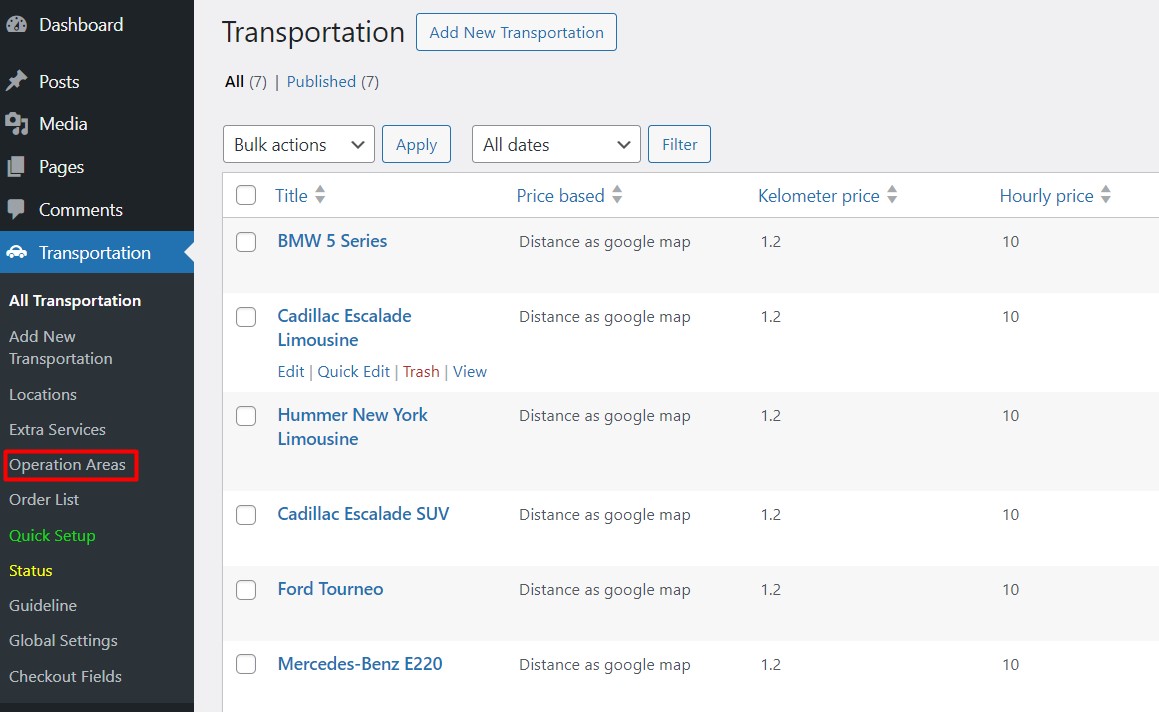 How to add WordPress Geofencing to the Ecab plugin 18