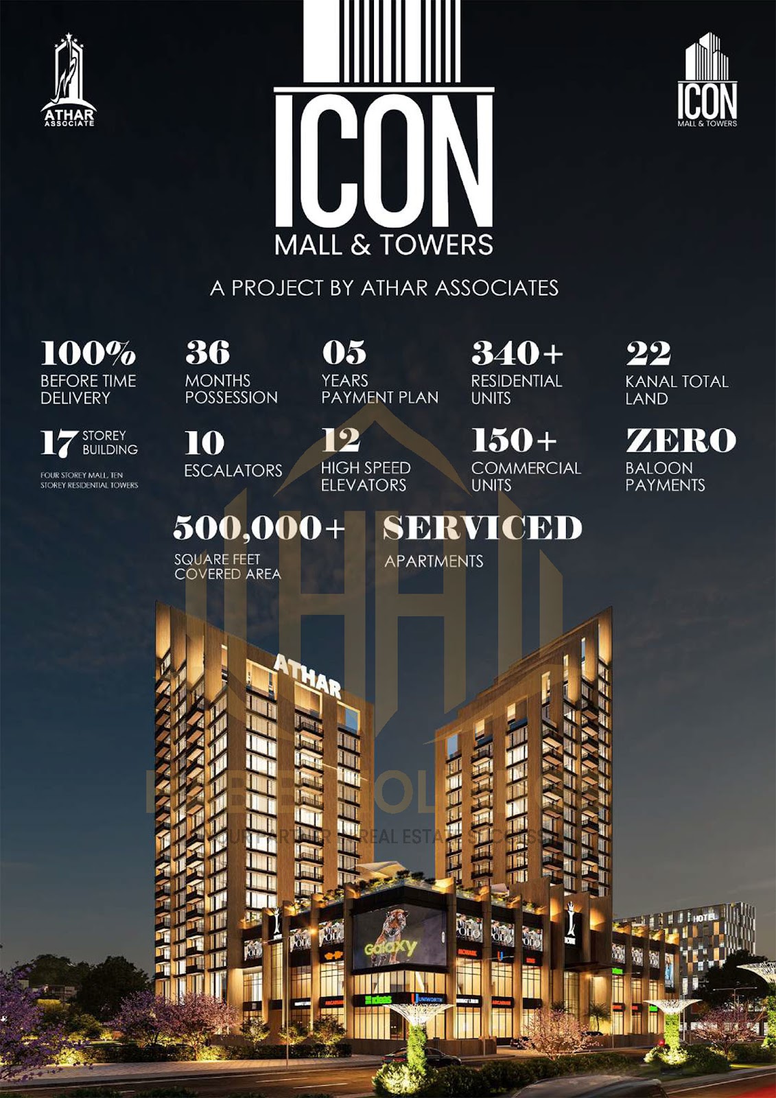 Icon Mall and Towers Lahore
