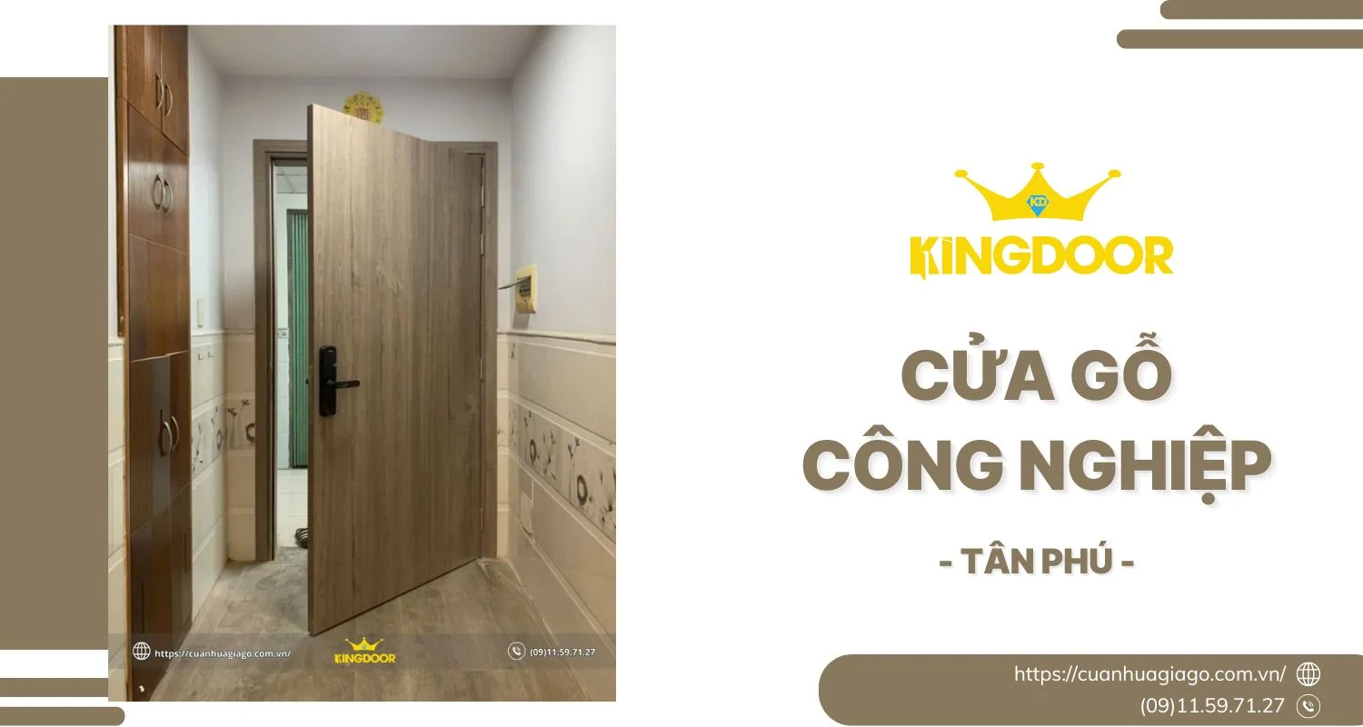 Cửa Gỗ Công Nghiệp Tại Tân Phú | Mua Ngay Giá Tốt