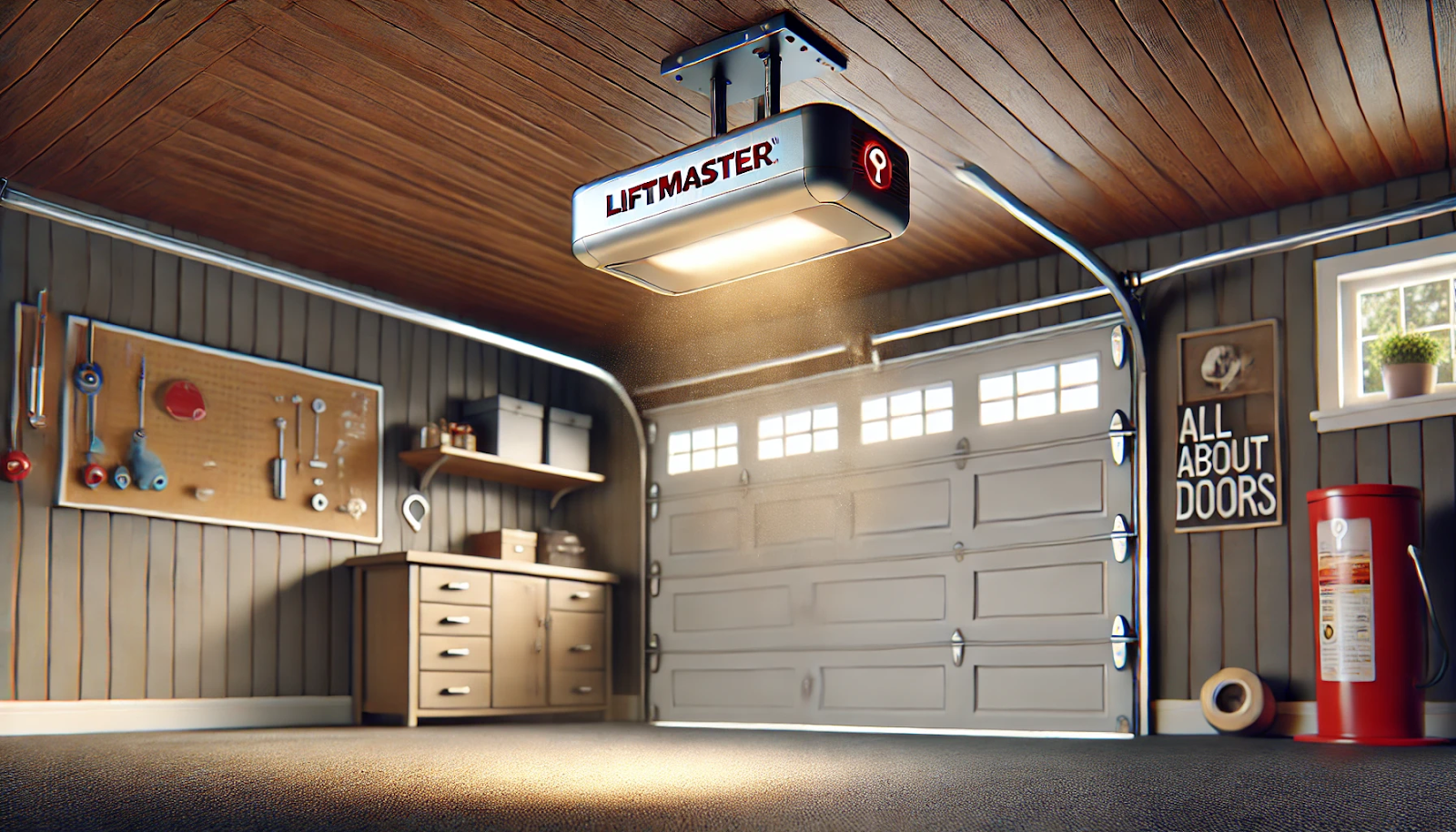 liftmaster garage door light blinking continuously