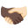 🫱🏿‍🫲🏻