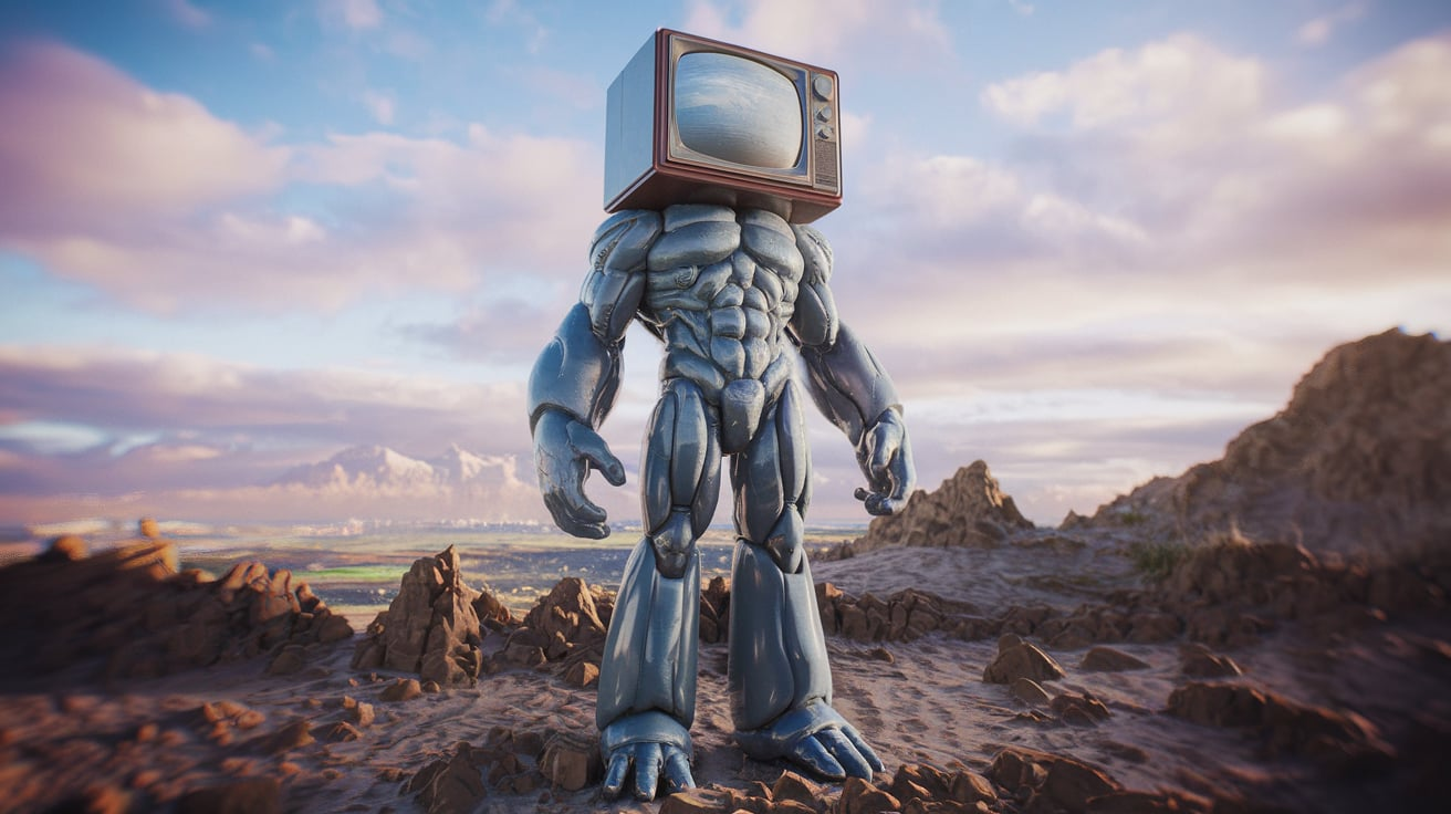 3D Model Full Body Titan TV Man 3.0 Fanmade