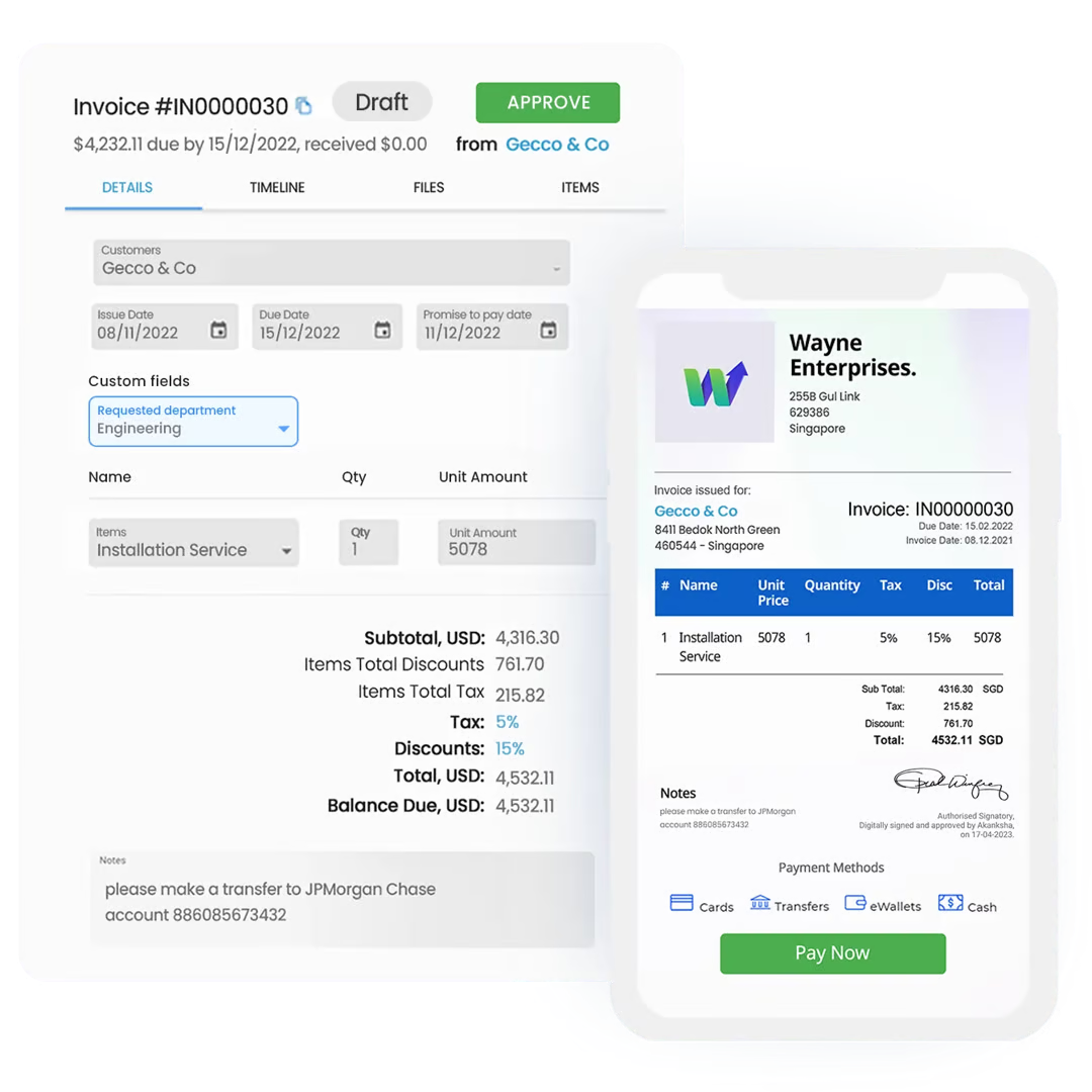 Automate Invoicing