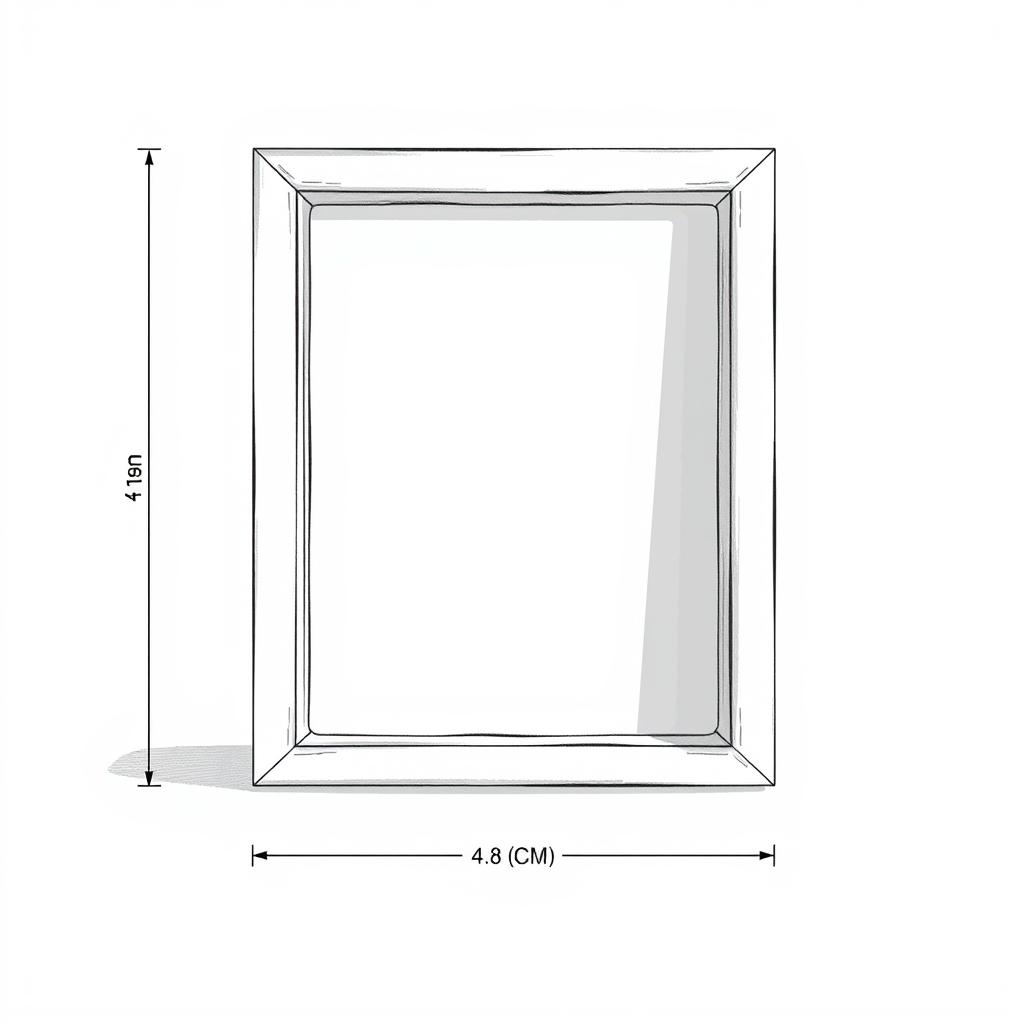 how big is a 4x6 picture frame