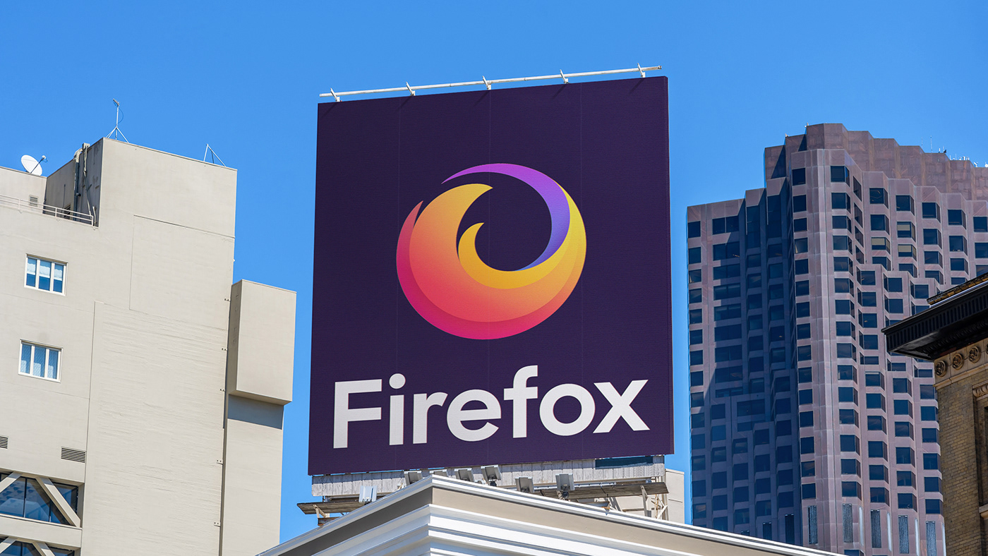 Firefox billboard in San Francisco