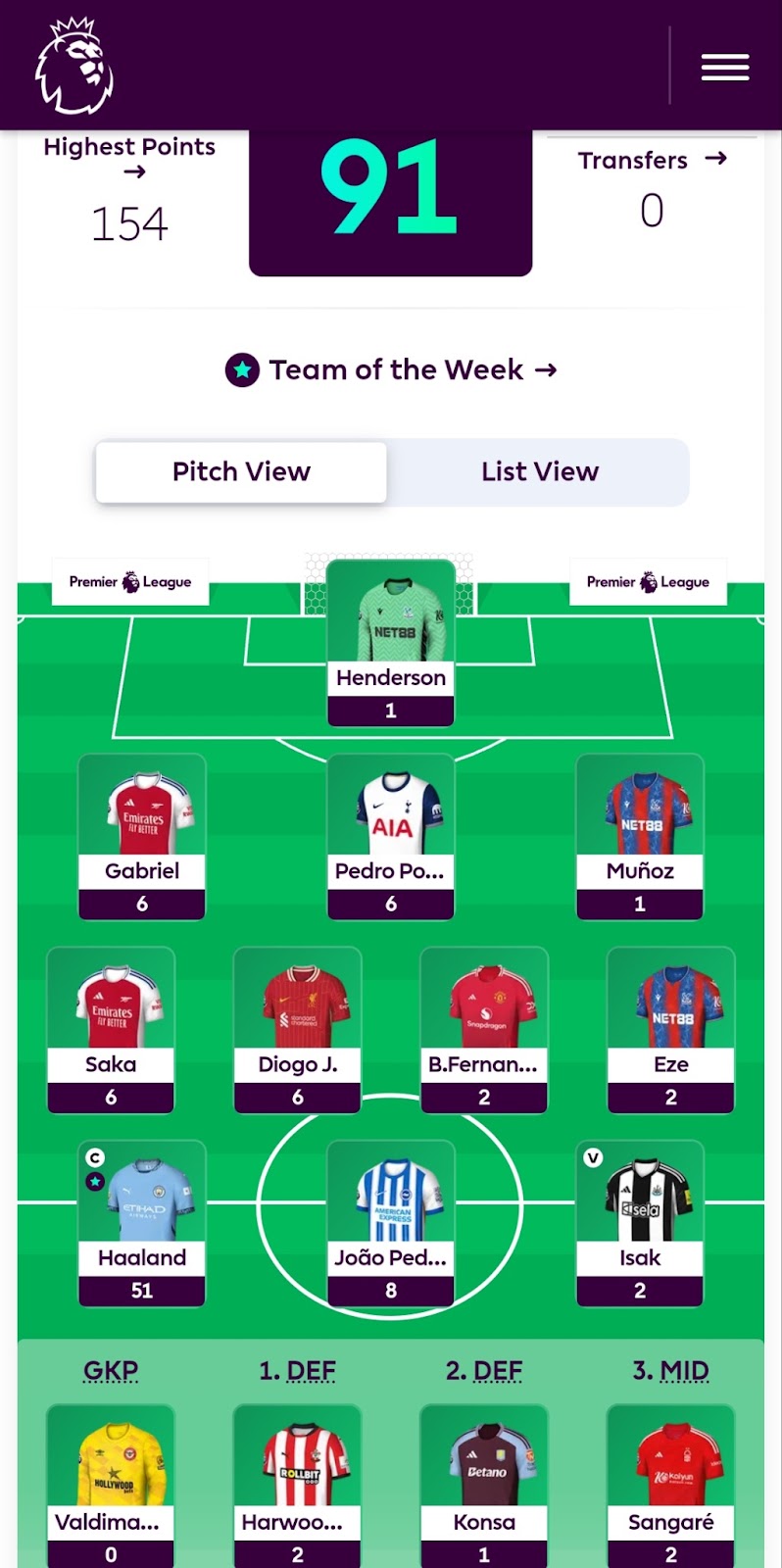 General Gameweek 3