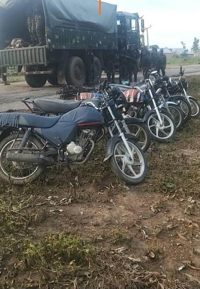 Troops neutralize 8 bandits in Kaduna, recover arms and motorcycles