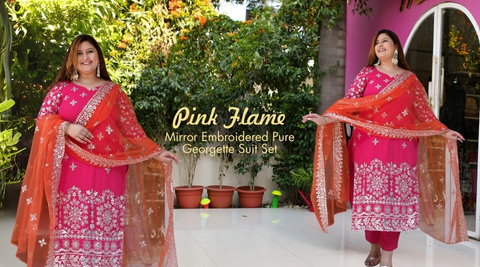 The elegance of a traditional outfit speaks royalty!