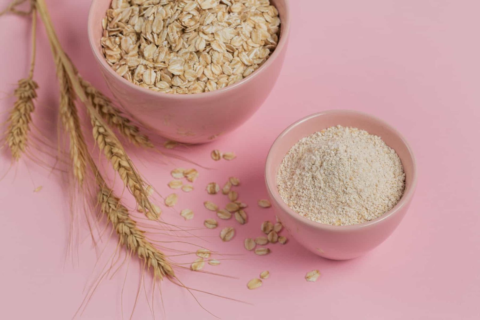 Oatmeal bath for sunburn treatment