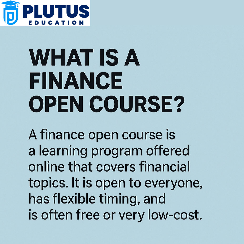 Finance Open Course