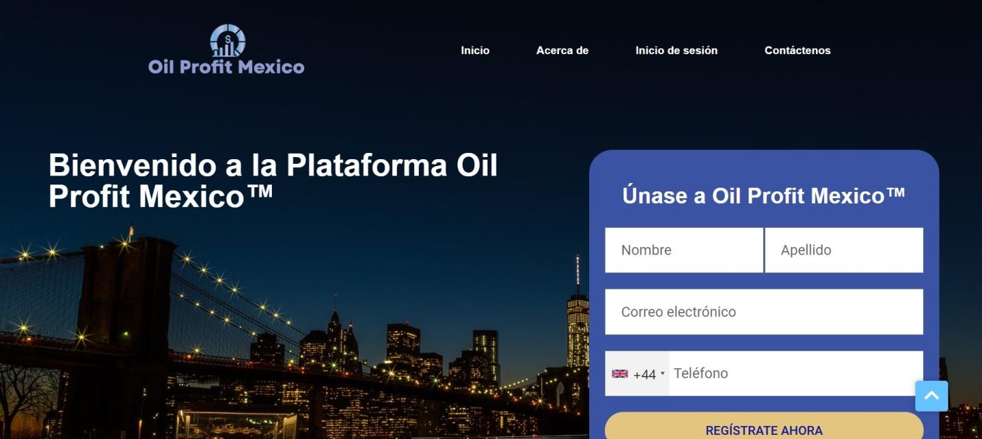 Oil Profit Mexico Website