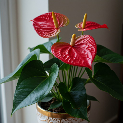 Anthurium: Hospitality and Abundance