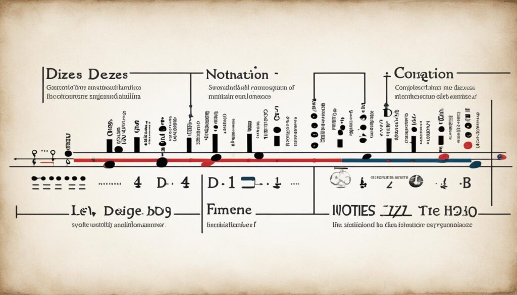 historical evolution of diezes