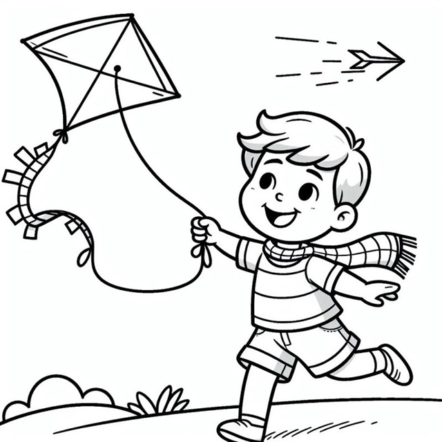 desenho menino