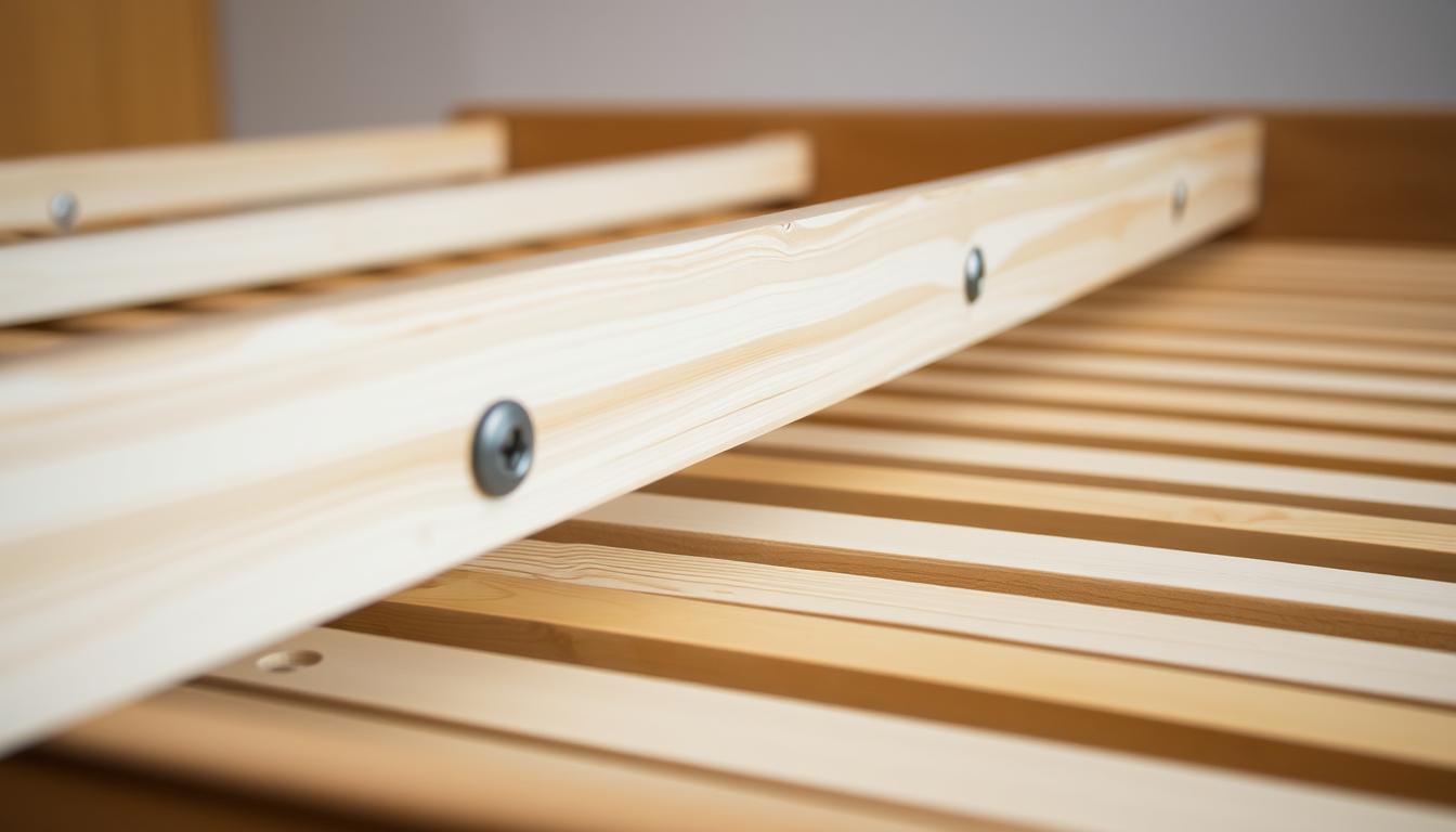 Knackendes Bett reparieren