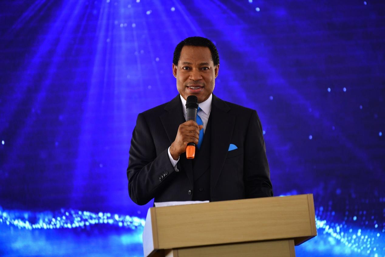 Pastor Chris preaching about miracles and encouraging believers to trust God for supernatural intervention.