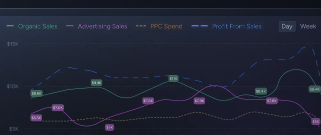 Amazon PPC reports visualization tool