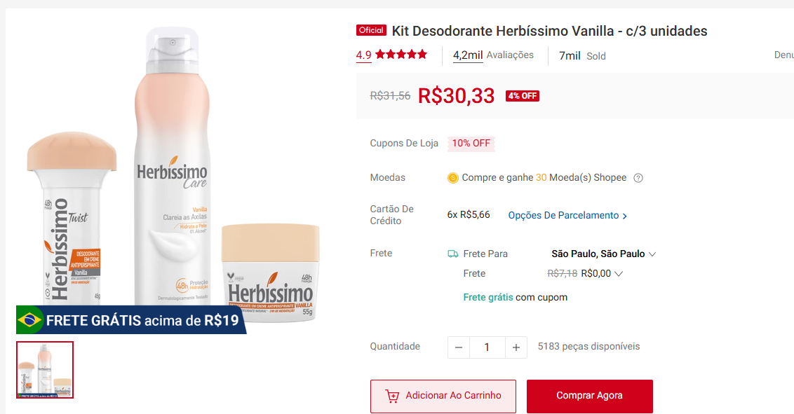 o que mais vende na shopee