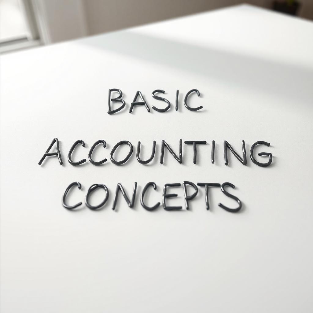 basic accounting concepts
