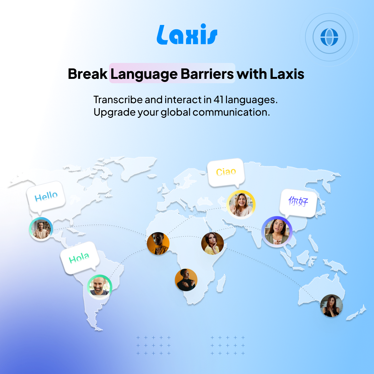 Laxis is AI-Powered Meeting Tool in 41 languages
